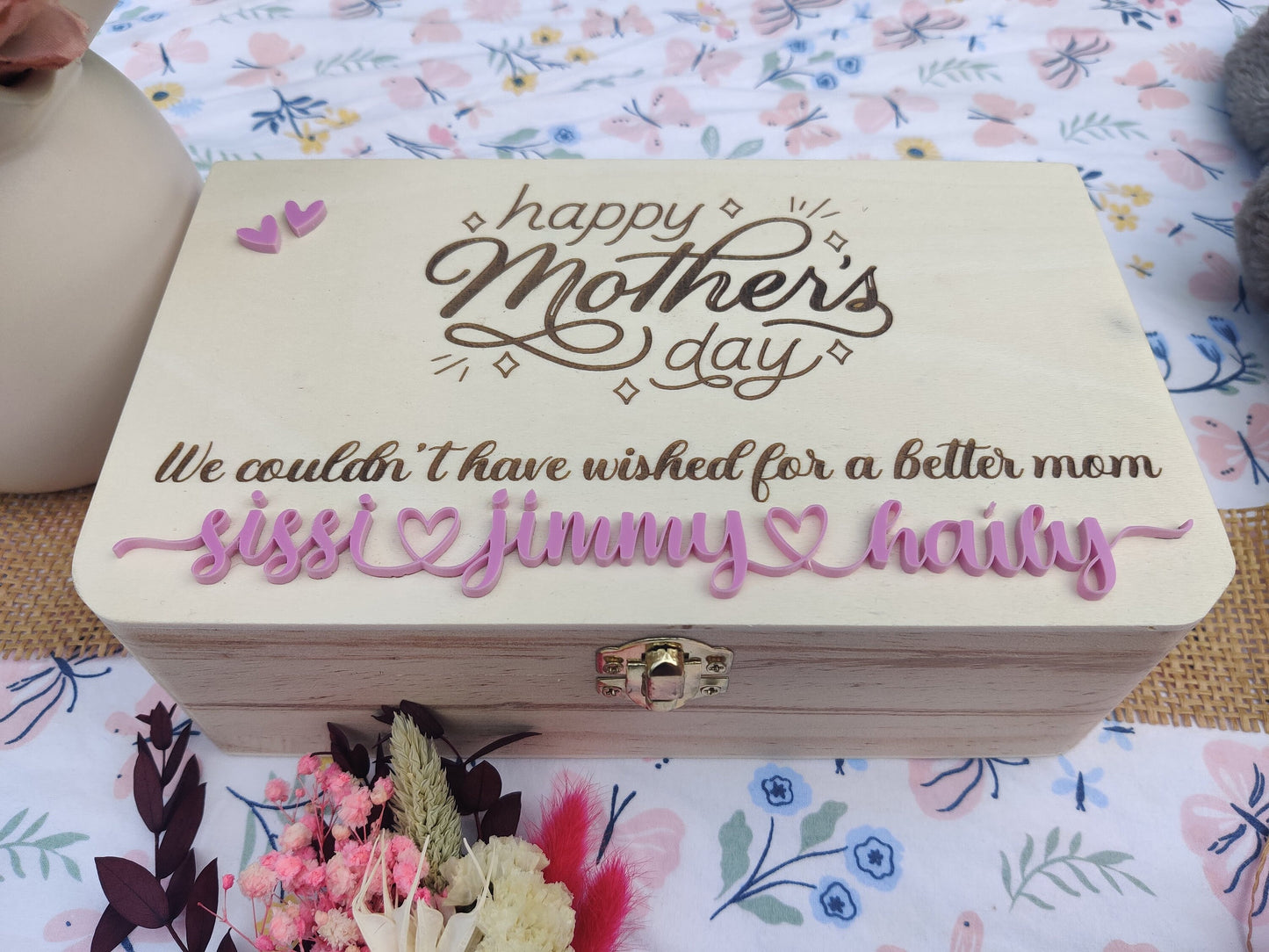 Personalized Mother's Day gift, Keepsake for Mom