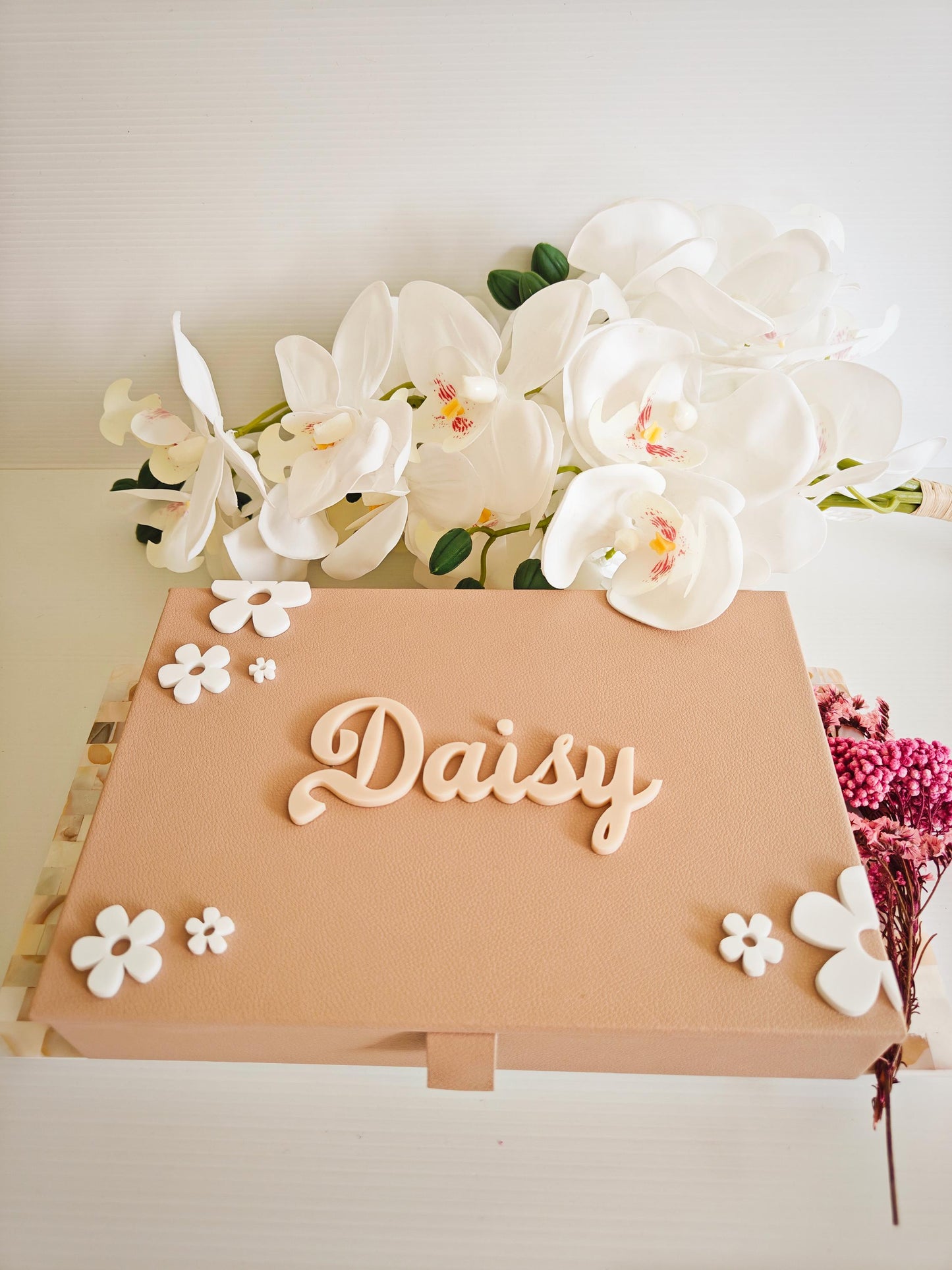 Daisy Personalized Jewellery Box