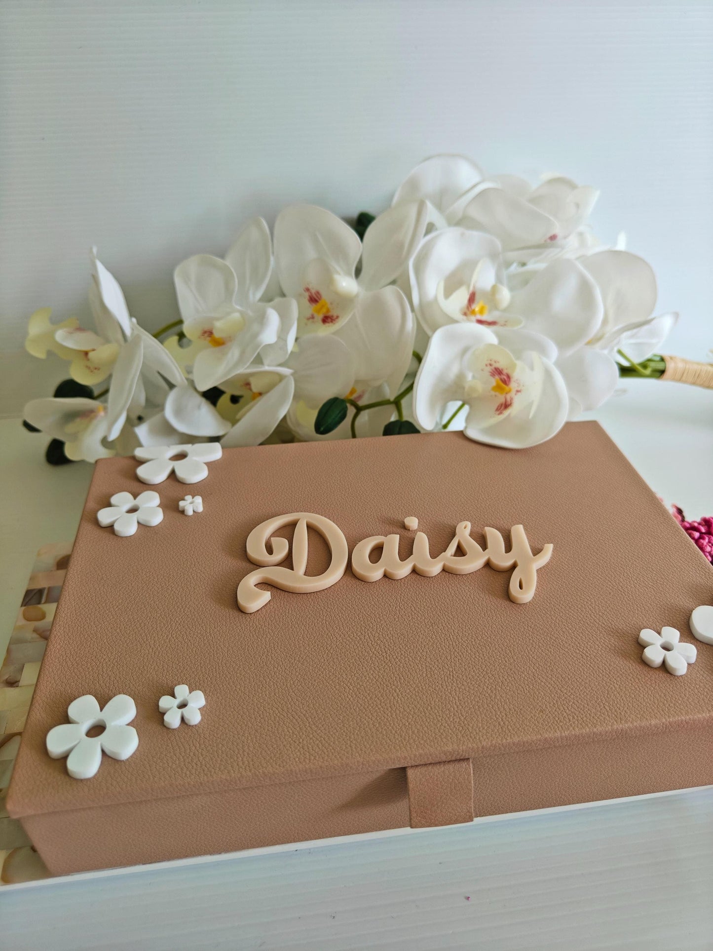 Daisy Personalized Jewellery Box