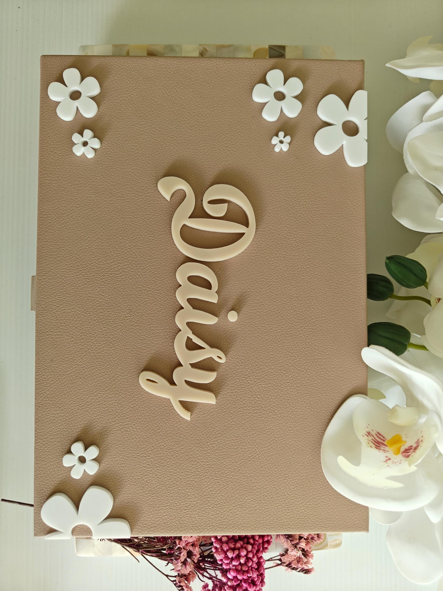 Daisy Personalized Jewellery Box