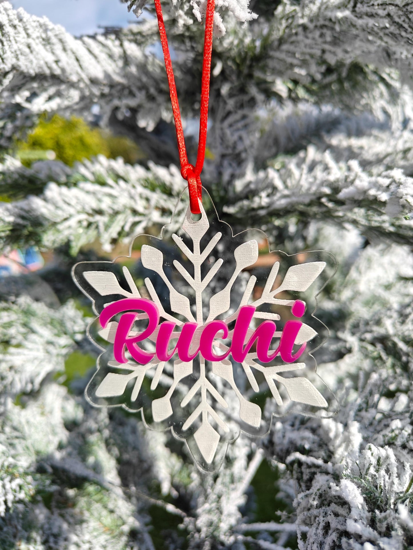 Christmas Ornaments| Christmas Baubles - Snowflake