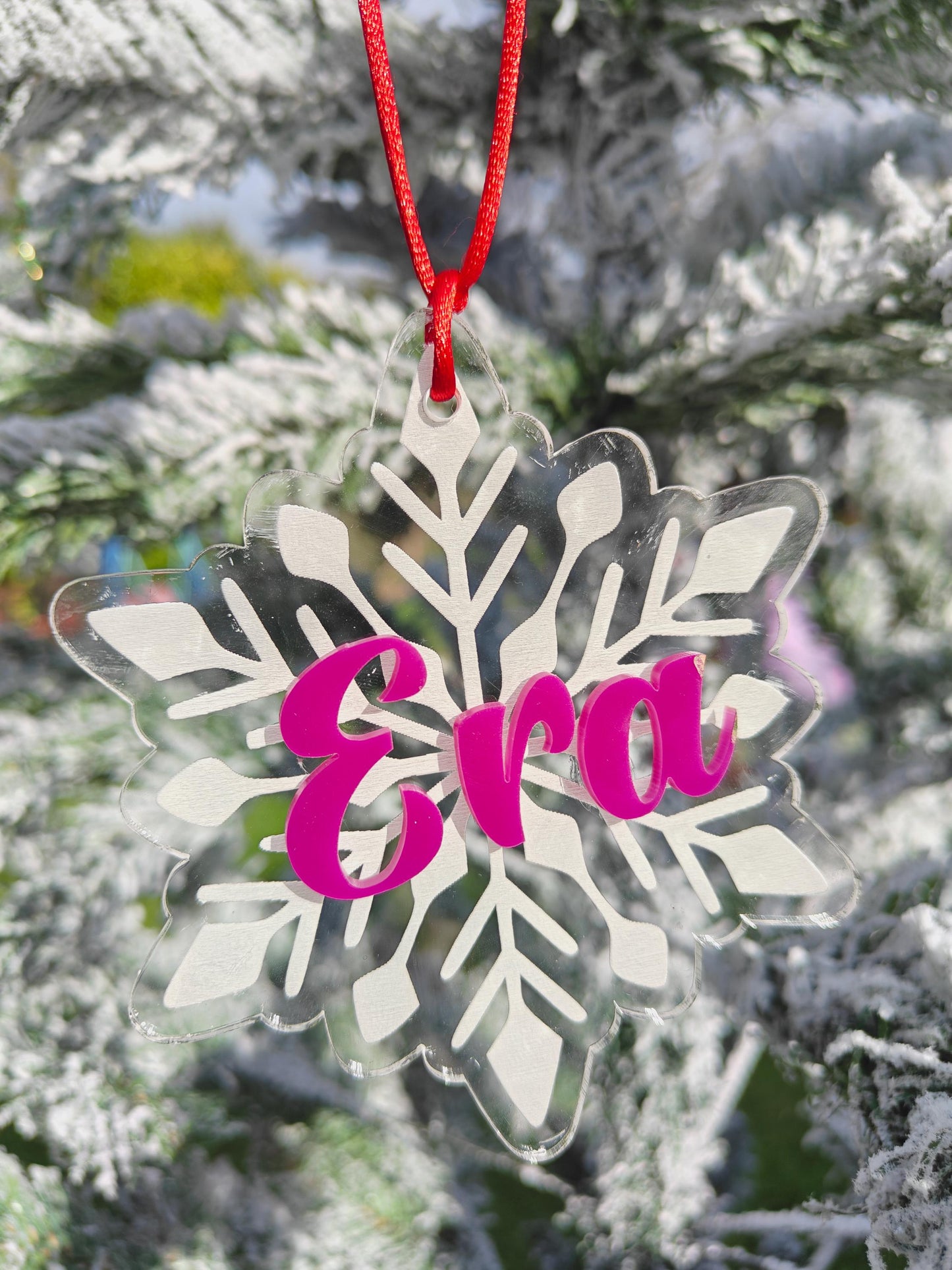 Christmas Ornaments| Christmas Baubles - Snowflake