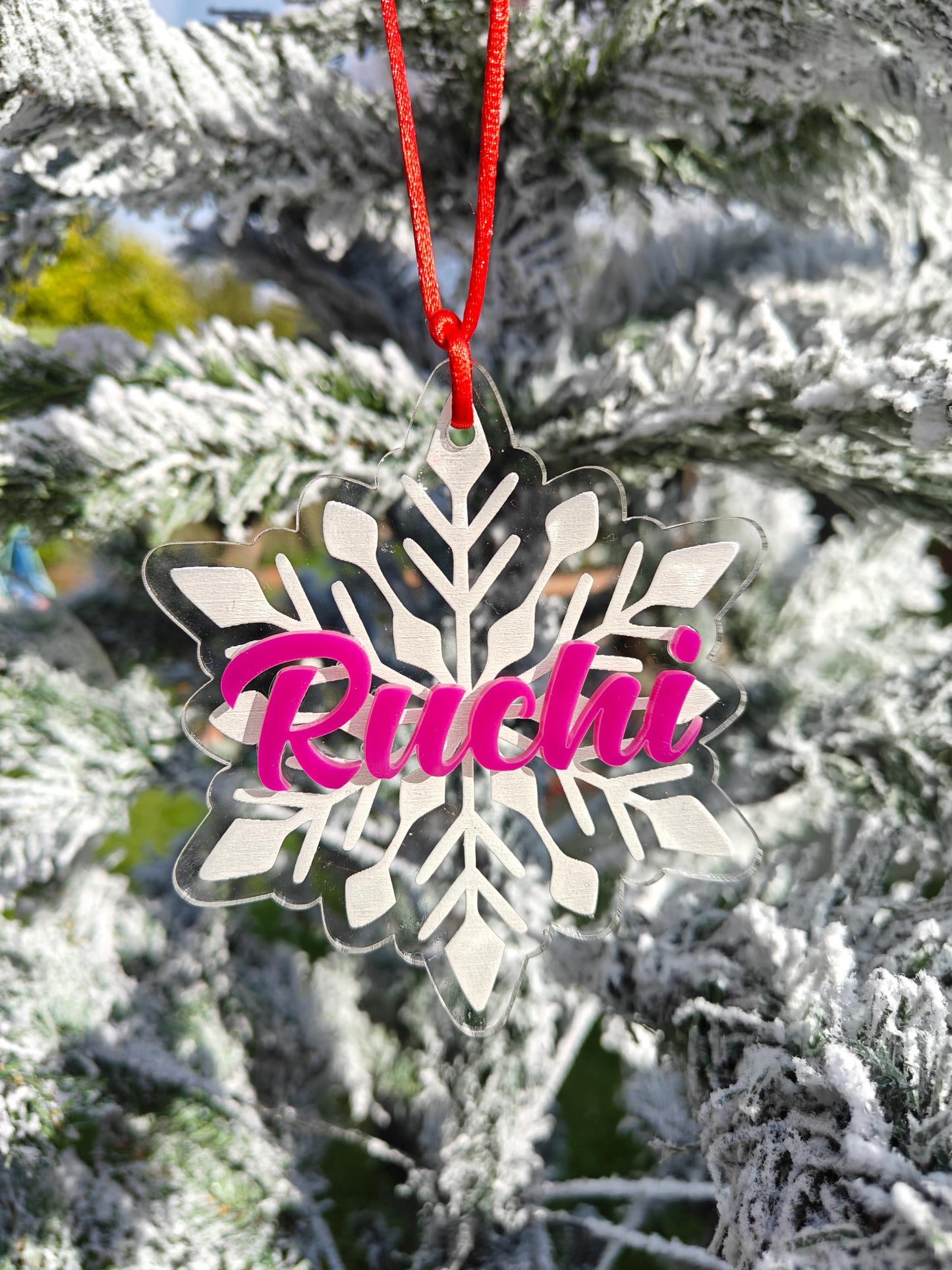 Christmas Ornaments| Christmas Baubles - Snowflake