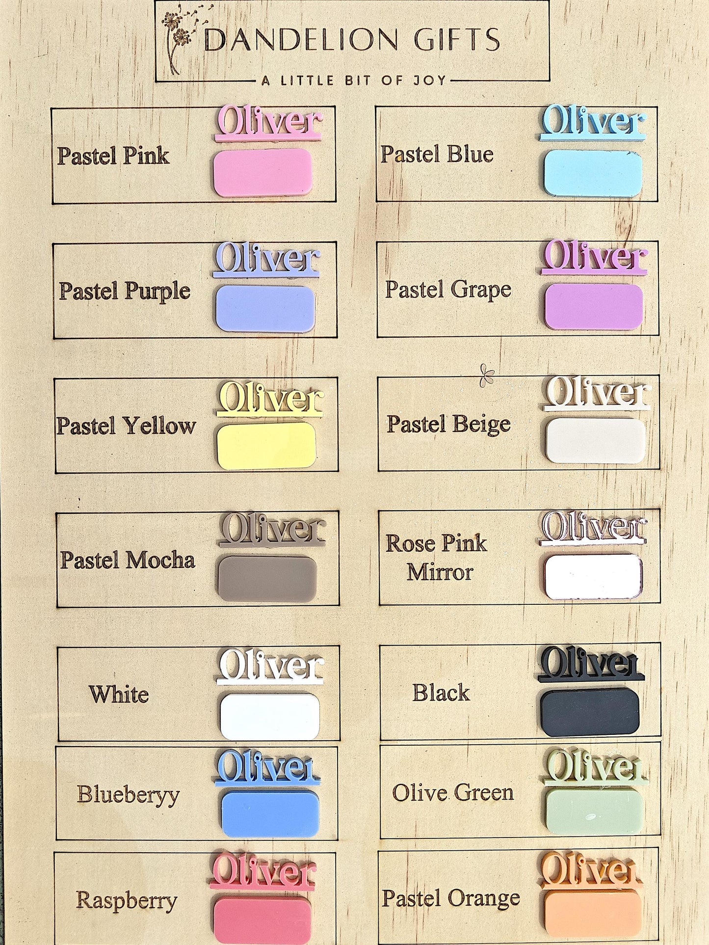 Personalised art and craft crate