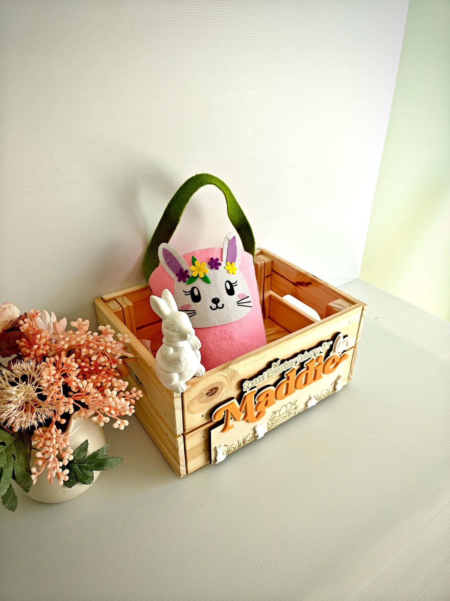 Personalised Easter Crate| Easter Egg Basket | Easter Gift | Easter