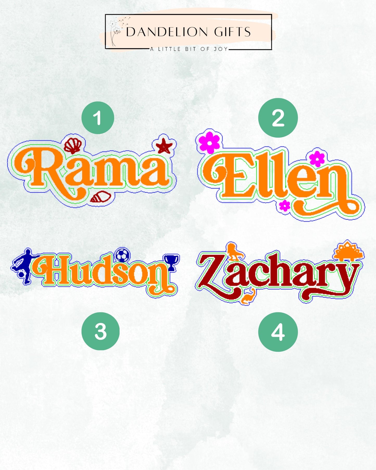 Name Plaque | Kids Name Plaque | Layered Wall Art | Acrylic Birth Plaque