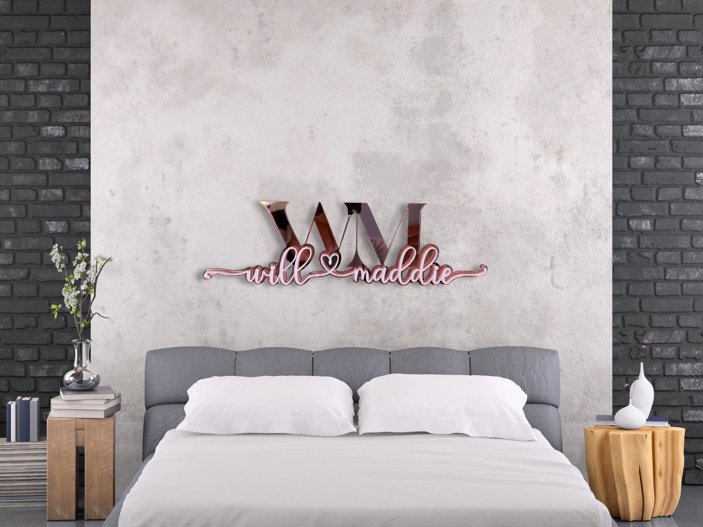 Personalised Anniversary Present for Couples | Custom Names & Date