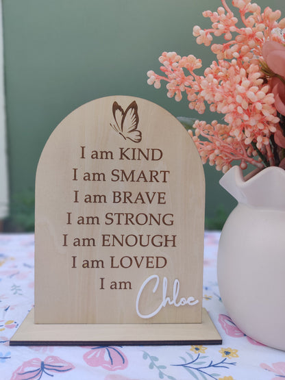 Kids Affirmation Stand/Card