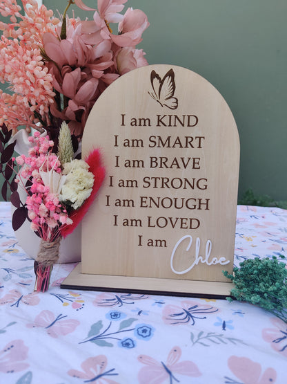 Kids Affirmation Stand/Card