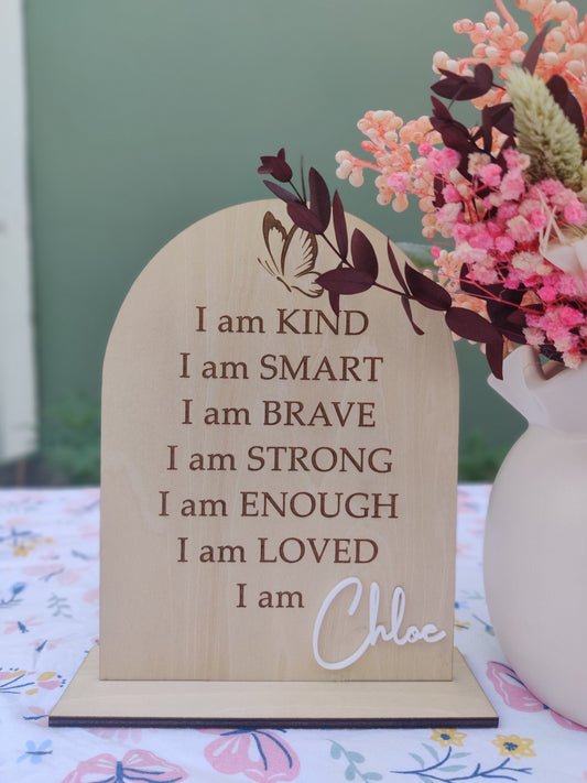 Kids Affirmation Stand/Card