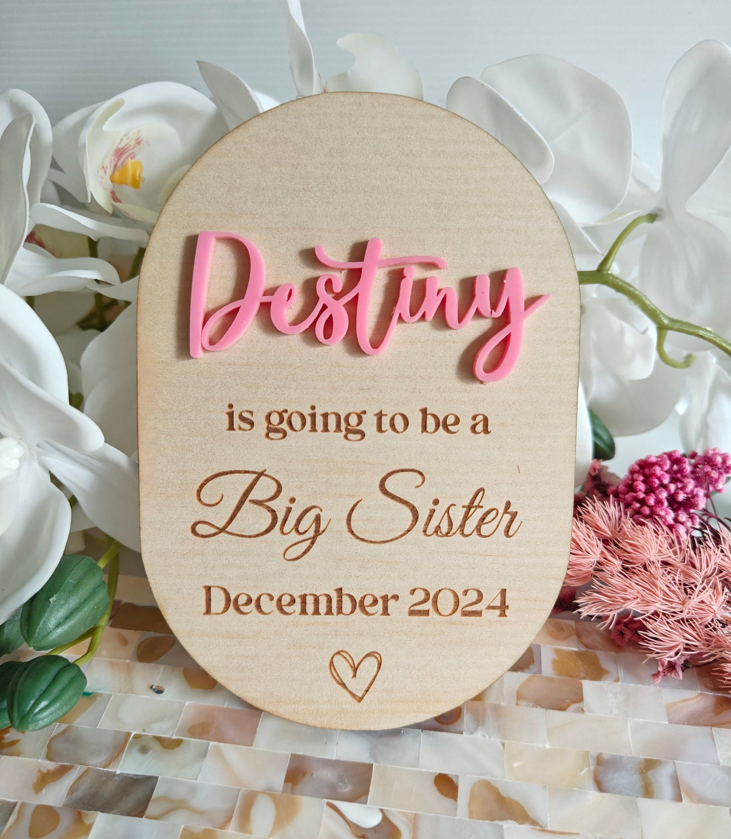 Big Brother/Sister Announcement/Sign