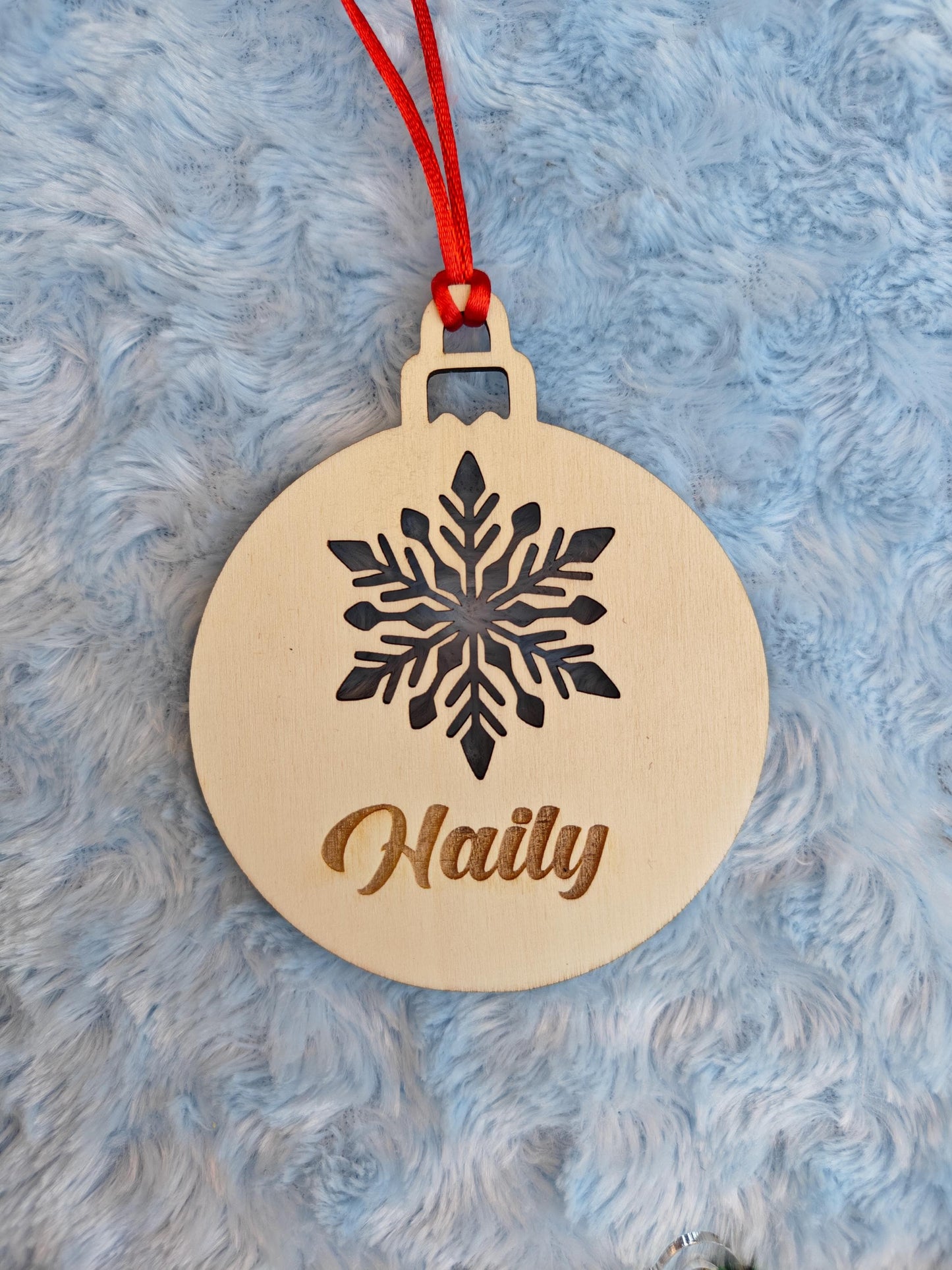 Christmas Ornaments| Christmas Baubles - Hailey