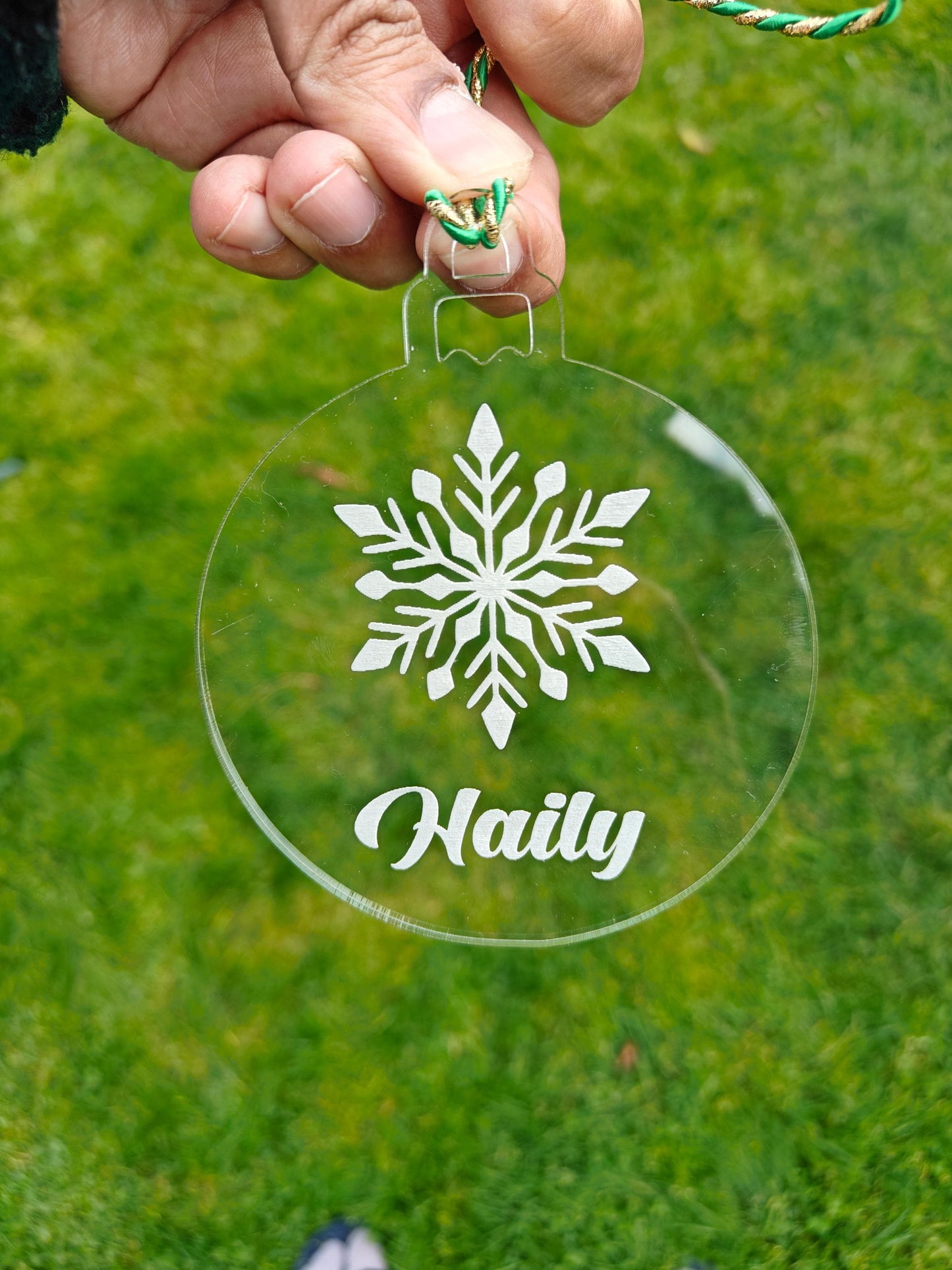 Christmas Ornaments| Christmas Baubles - Hailey