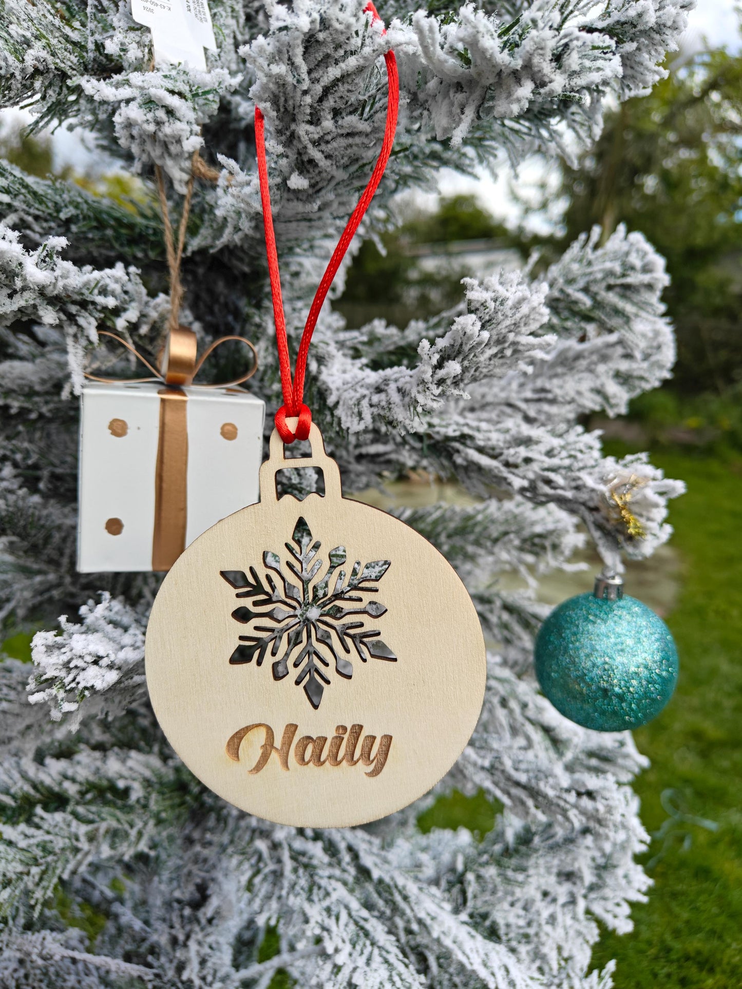 Christmas Ornaments| Christmas Baubles - Hailey