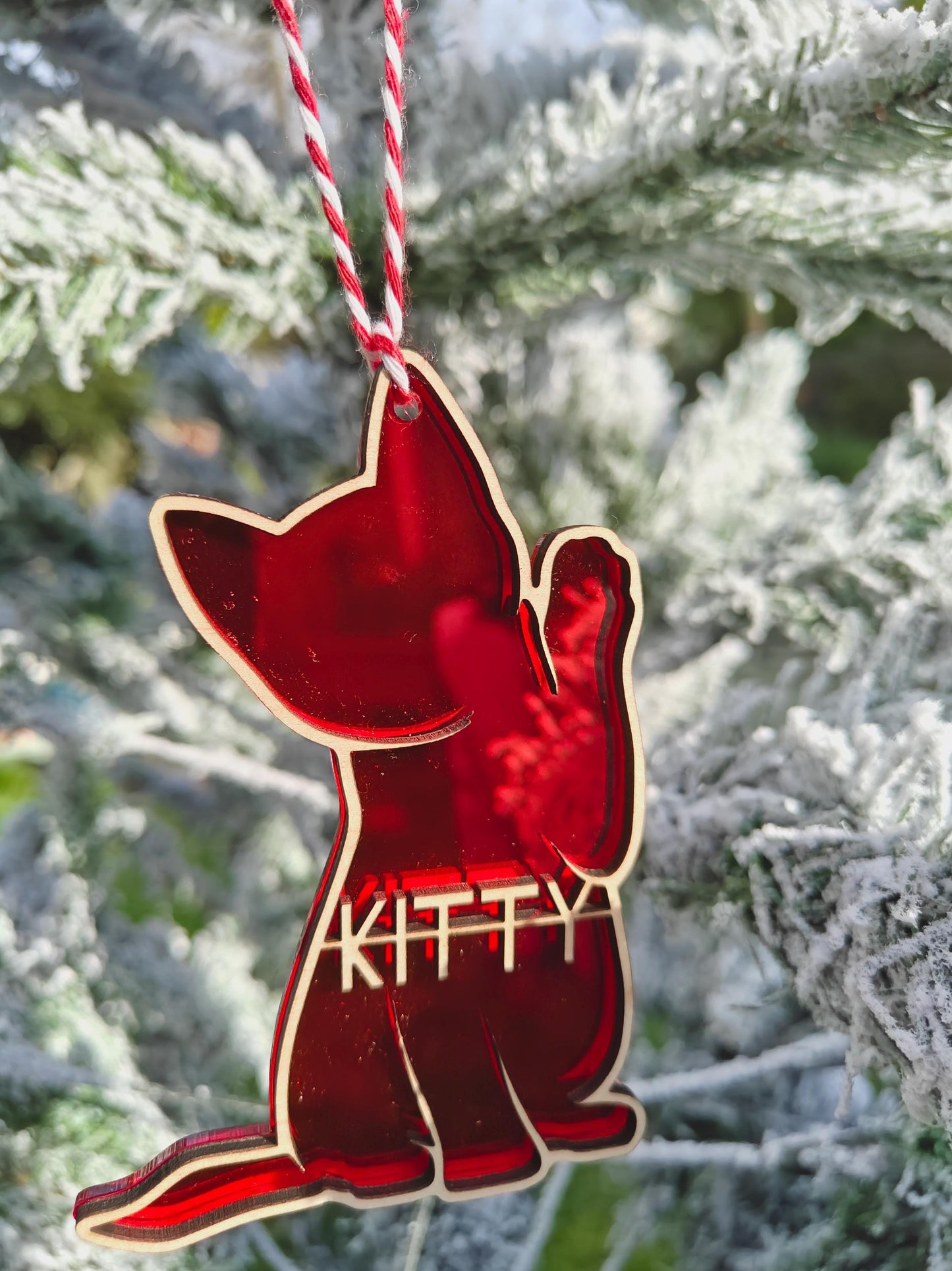 Cat Christmas Ornaments