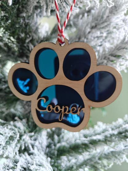 Dog Christmas Ornaments |  Paw Ornaments