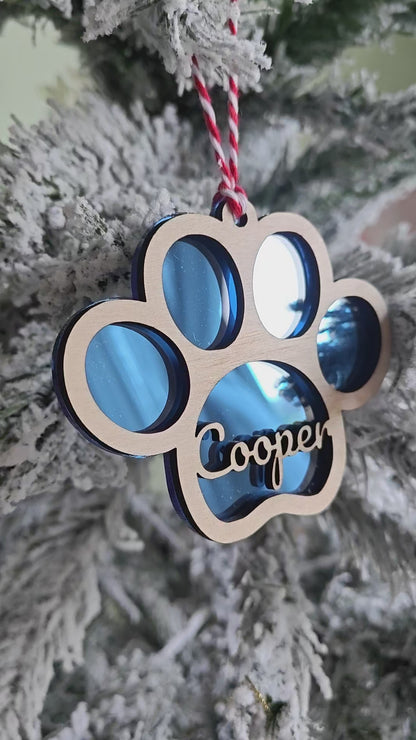 Dog Christmas Ornaments |  Paw Ornaments