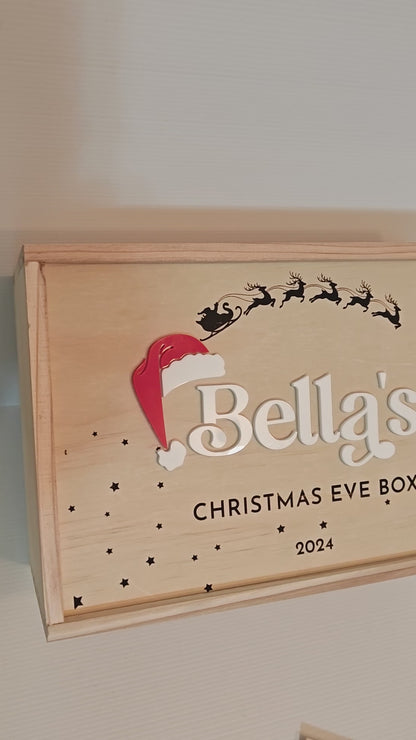 CHRISTMAS BOX - Personalised Christmas Eve Box - Christmas Keepsake Box