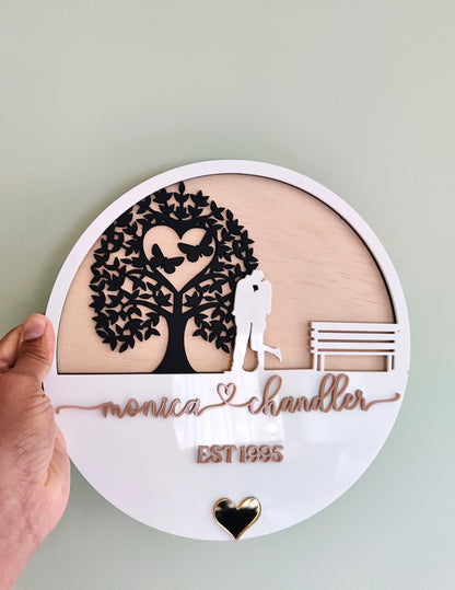 Personalized couple anniversary gift