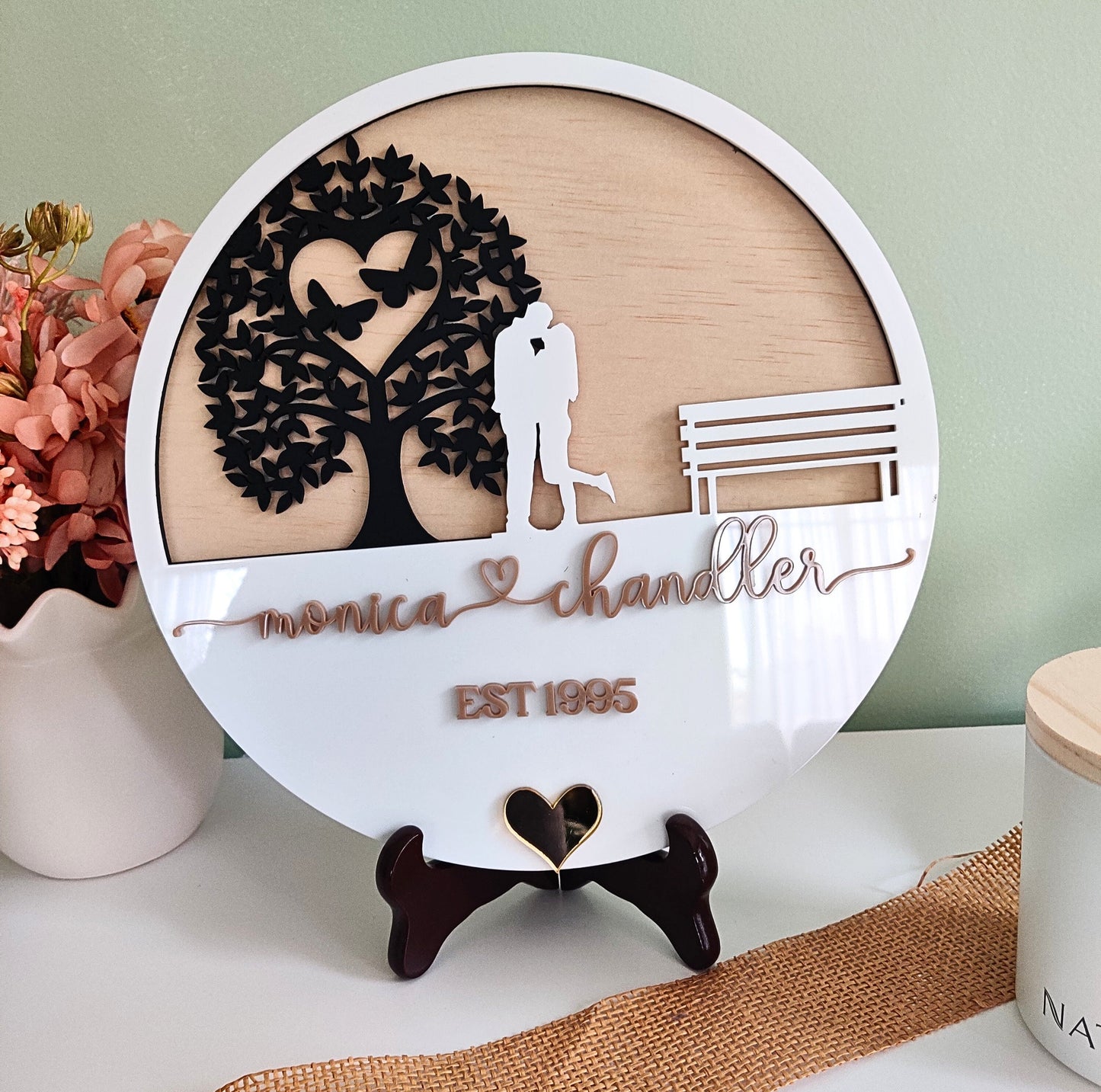 Personalized couple anniversary gift